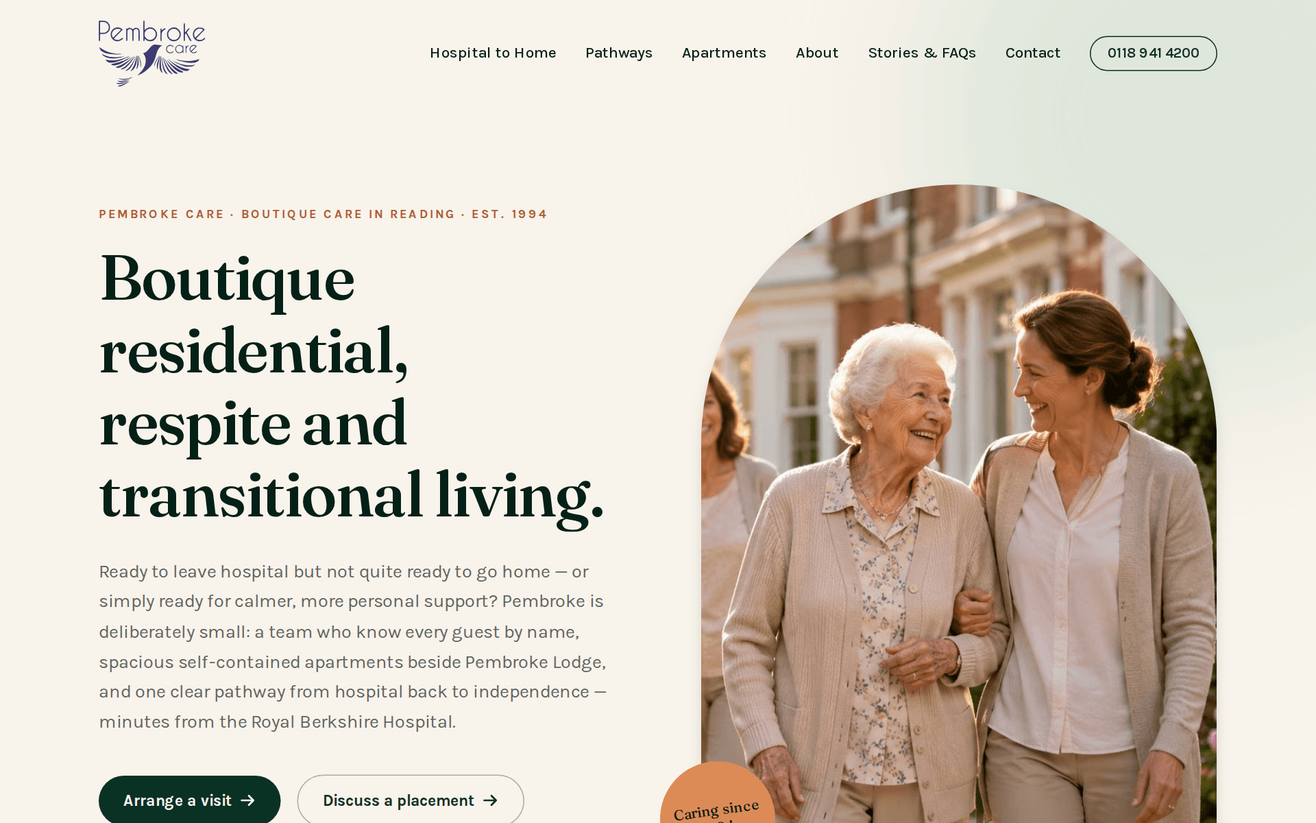 Pembroke Care — Care web